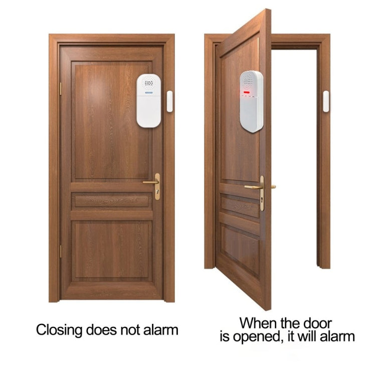 MC-05 130dB Remote Door Magnetic Alarm With Light Reminder MC-05 130dB Remote Door Magnetic Alarm With Light Reminder